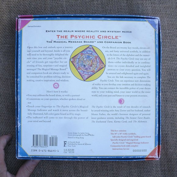Psychic Circle Magical Message Board Fireside Books Divination - Picture 3 of 16